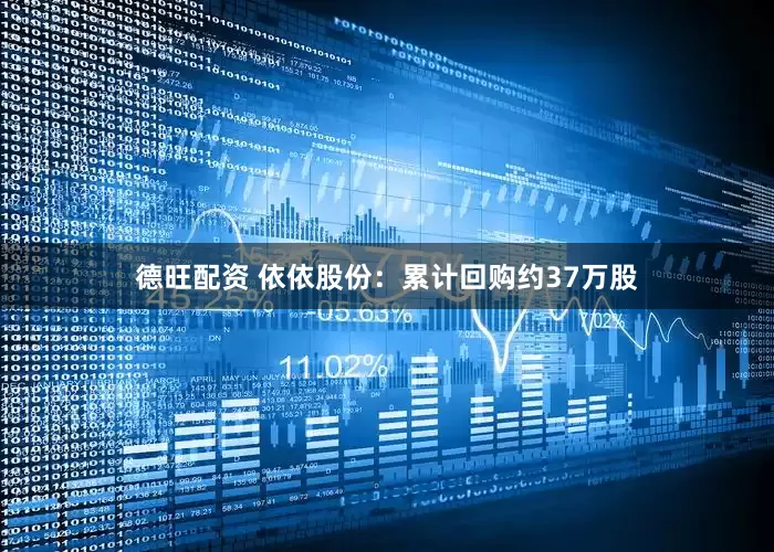 德旺配资 依依股份：累计回购约37万股